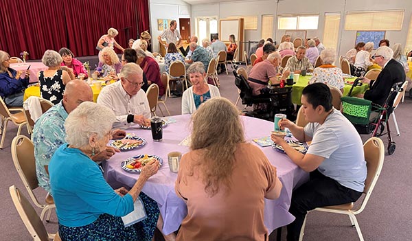 Sarasota UCC banquet room
